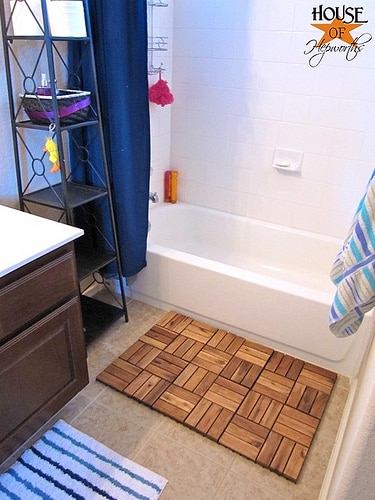 Creative DIY Shower Mats