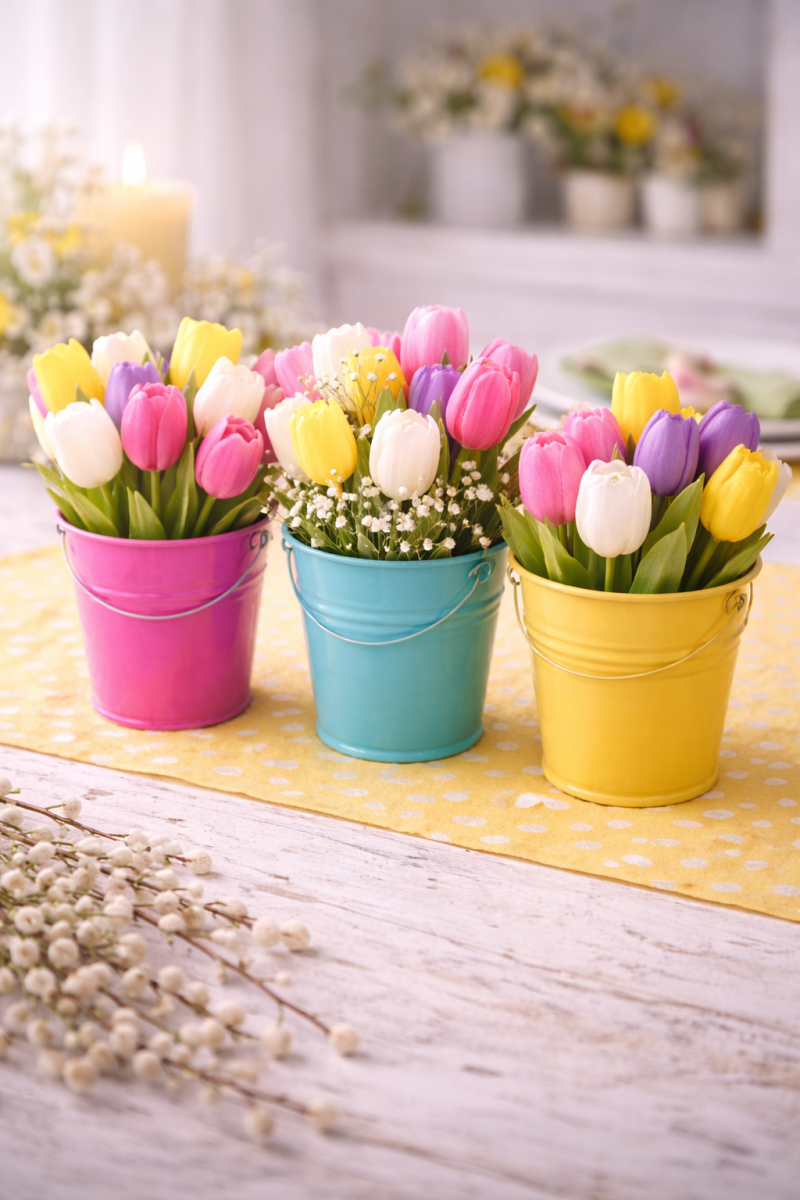 Simple and Creative Ideas for Decorating the Table at Easter simple and creative ideas for decorating the table at easter 3