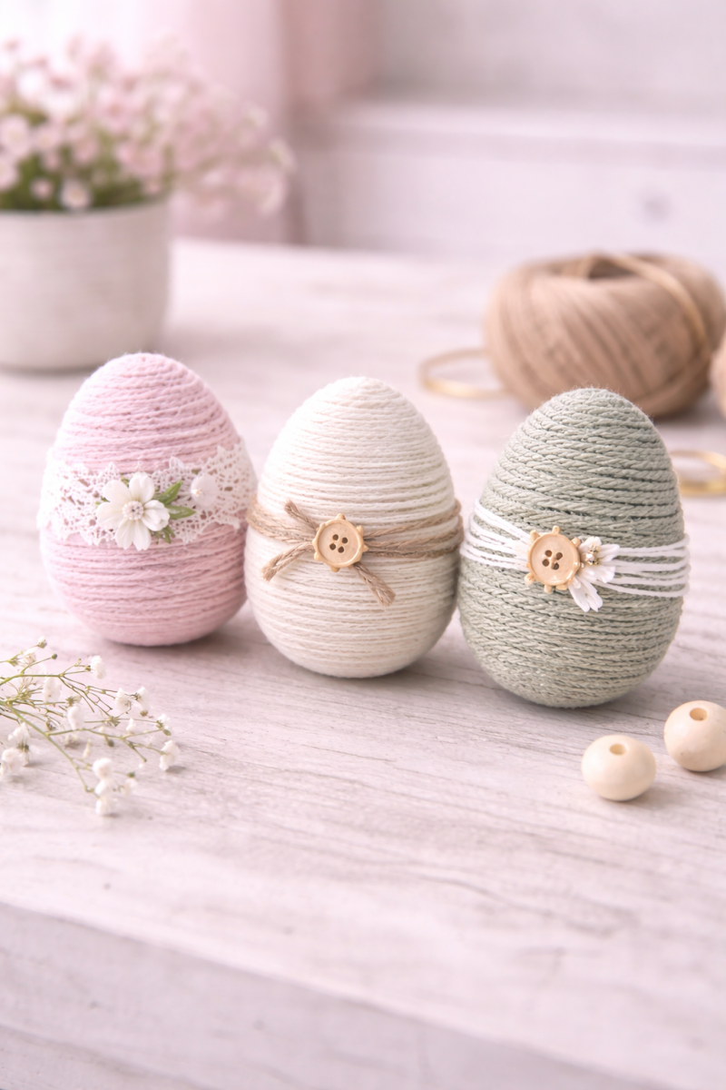 Simple Craft Ideas with String: DIY Projects simple craft ideas with string 7