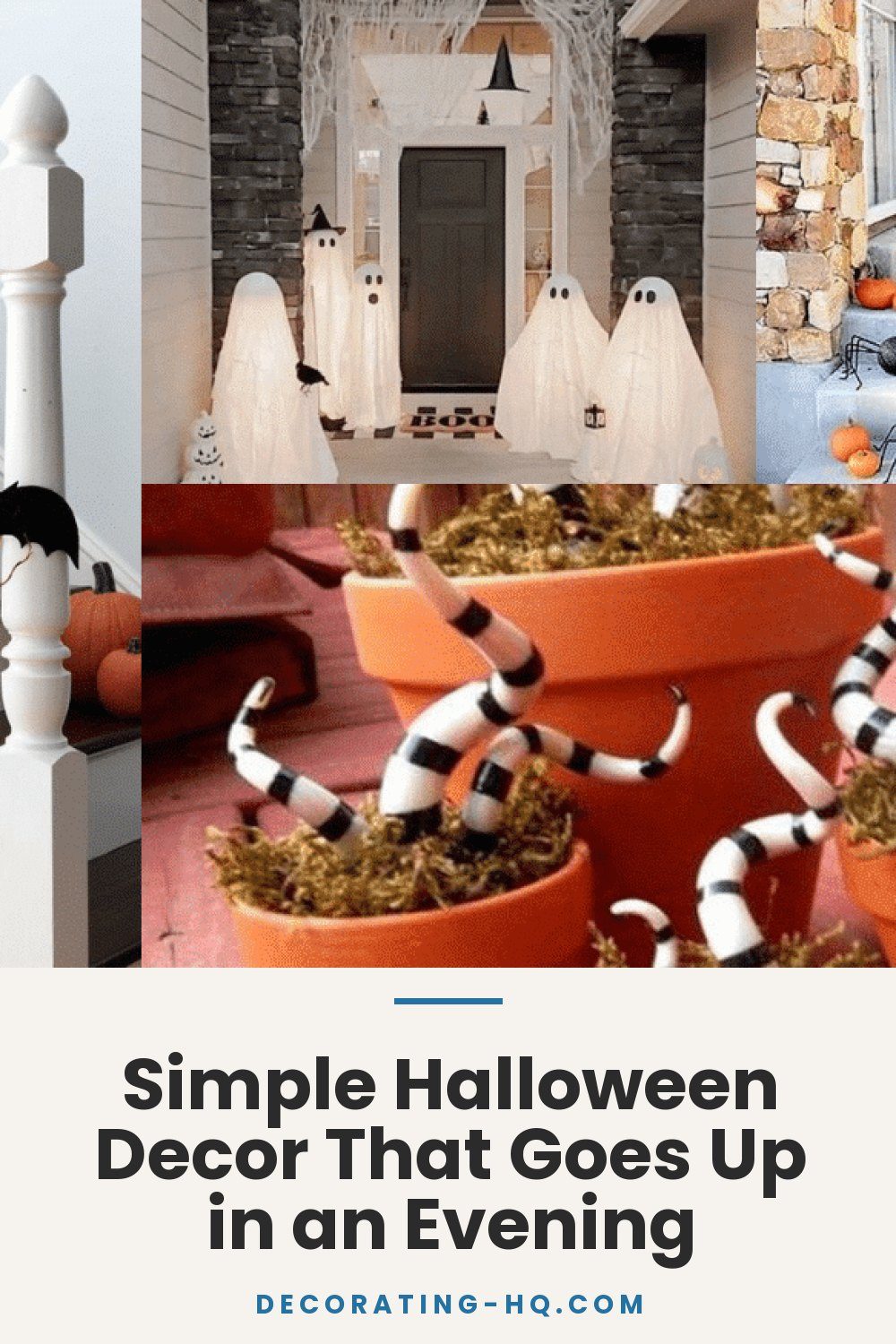 Simple Halloween Decor That Goes Up in an Evening
