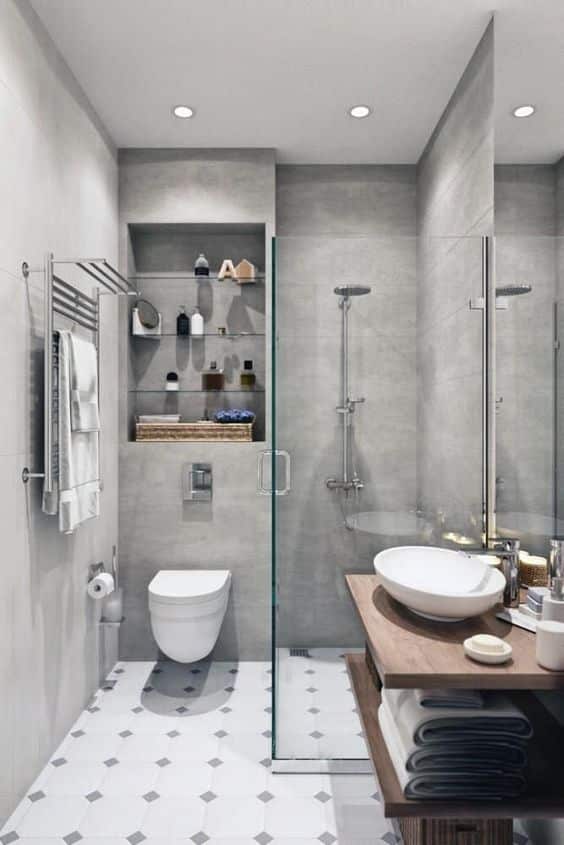 small bathrooms with showers 1