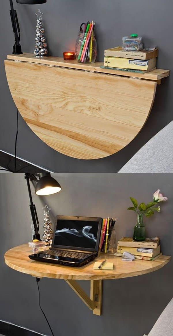 15+ Superb Space Saving Table Ideas