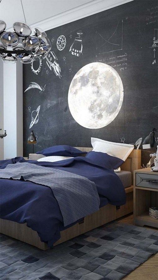 Space themed bedroom decor