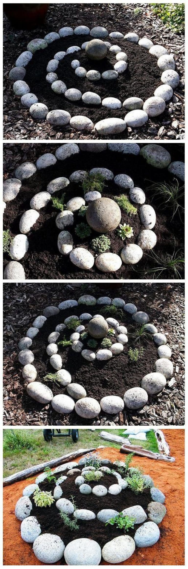 13+ Inspiring Spiral Gardens