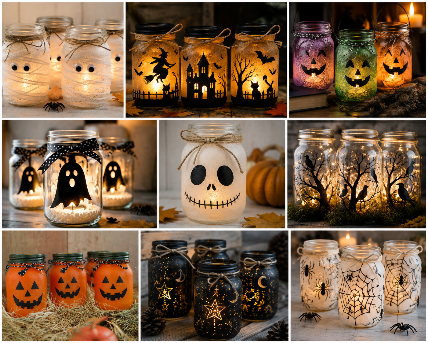 Spooky Mason Jar Lantern Ideas Perfect for Halloween Decor Spooky Mason Jar Lantern Ideas Perfect for Halloween Decor spooky mason jar lantern ideas 8