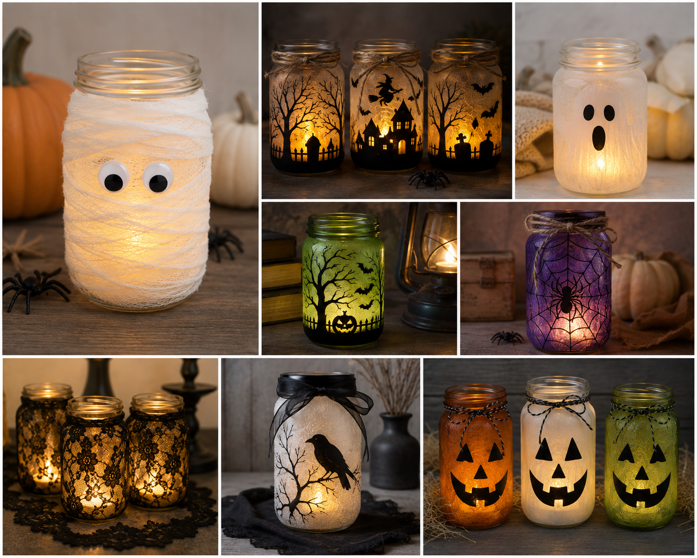 Spooky Mason Jar Lantern Ideas Perfect for Halloween Decor Spooky Mason Jar Lantern Ideas Perfect for Halloween Decor spooky mason jar lantern ideas 9