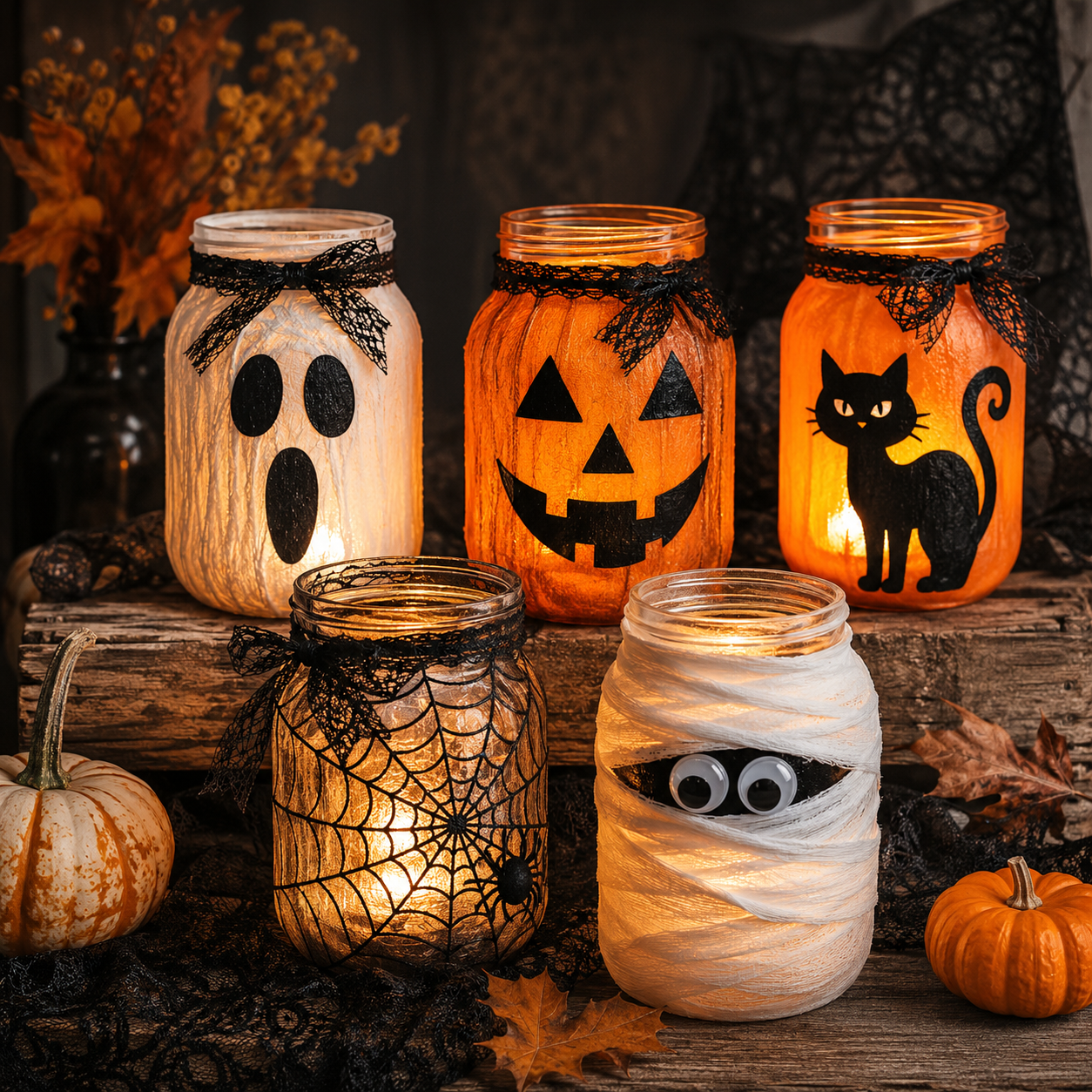 Spooky Mason Jar Lantern Ideas Perfect for Halloween Decor Spooky Mason Jar Lantern Ideas Perfect for Halloween Decor spooky mason jar lantern ideas