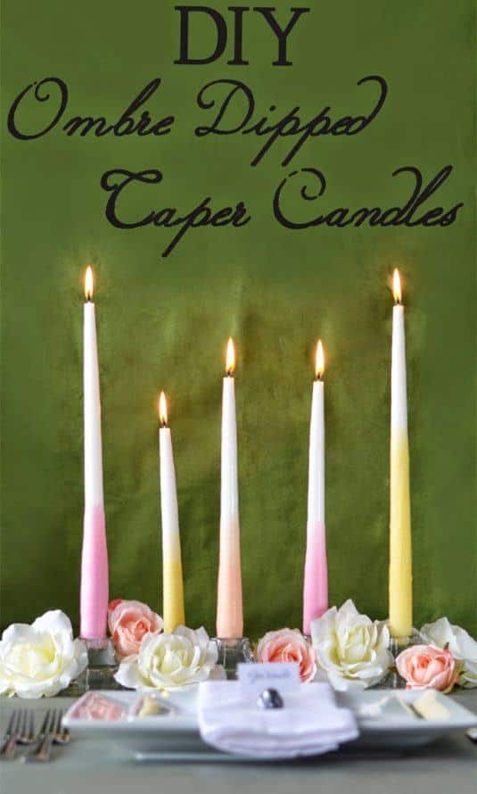spring candles 1