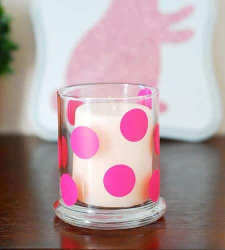 DIY Spring Candle Decorations