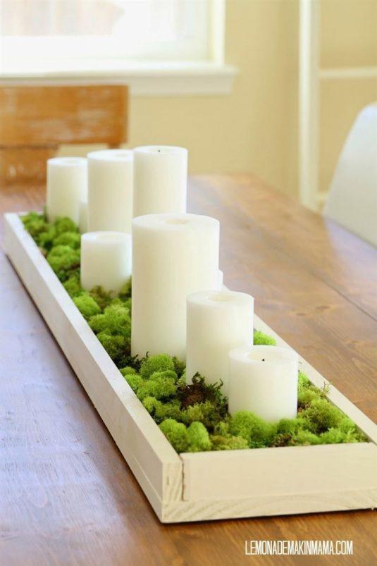 DIY Spring Candle Decorations