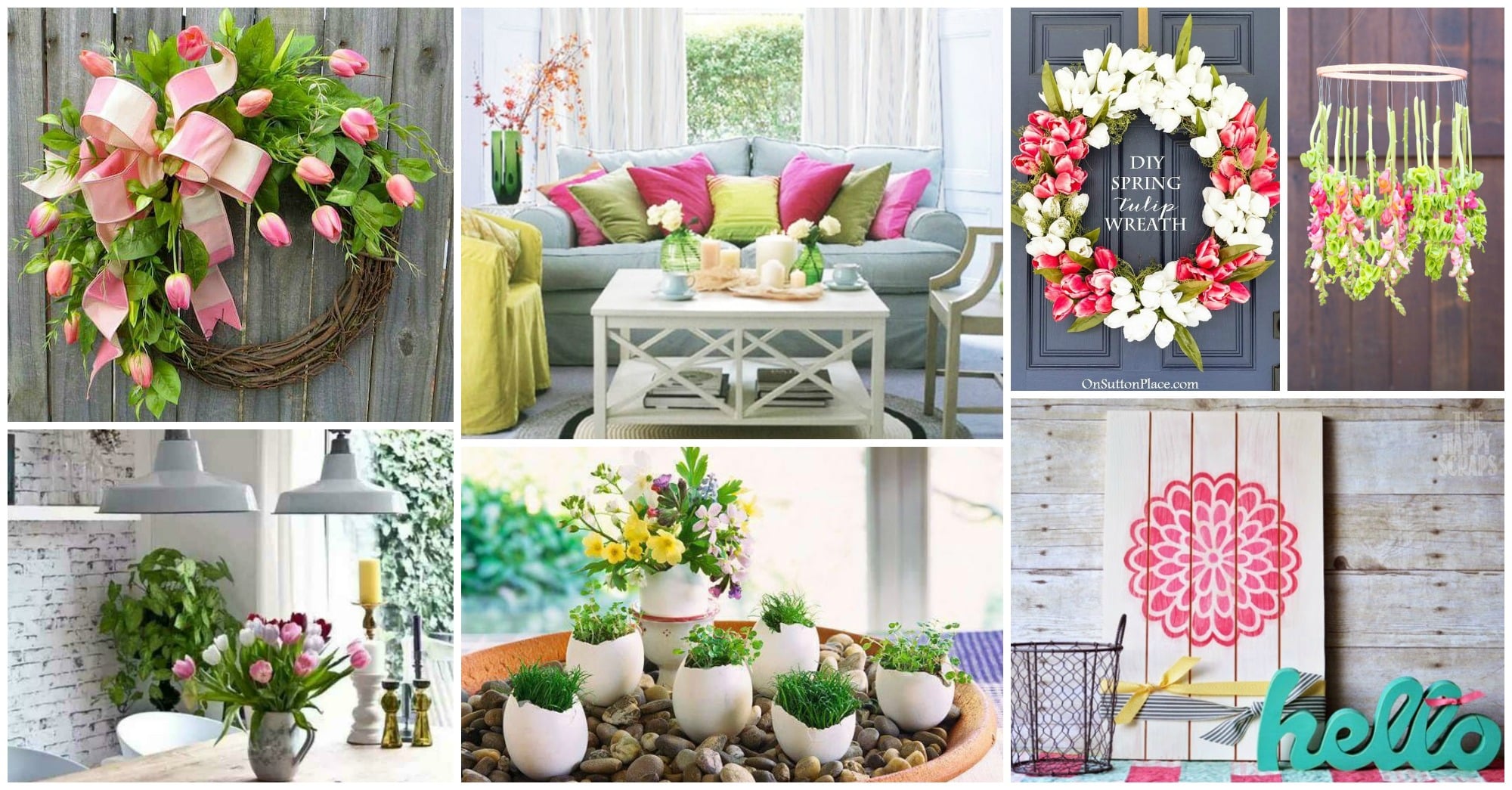 spring interior decor ideas