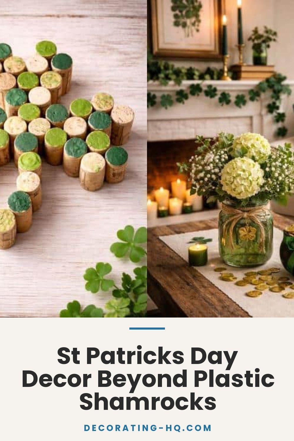 St Patricks Day Decor Beyond Plastic Shamrocks