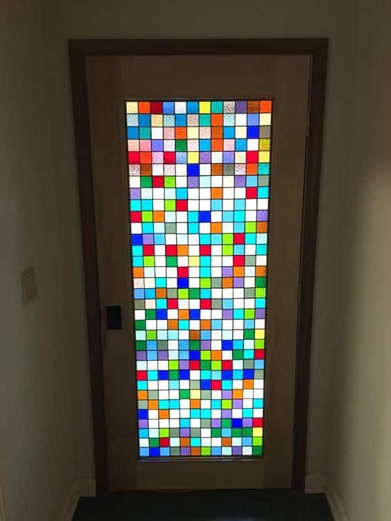 stained glass front door ideas 13