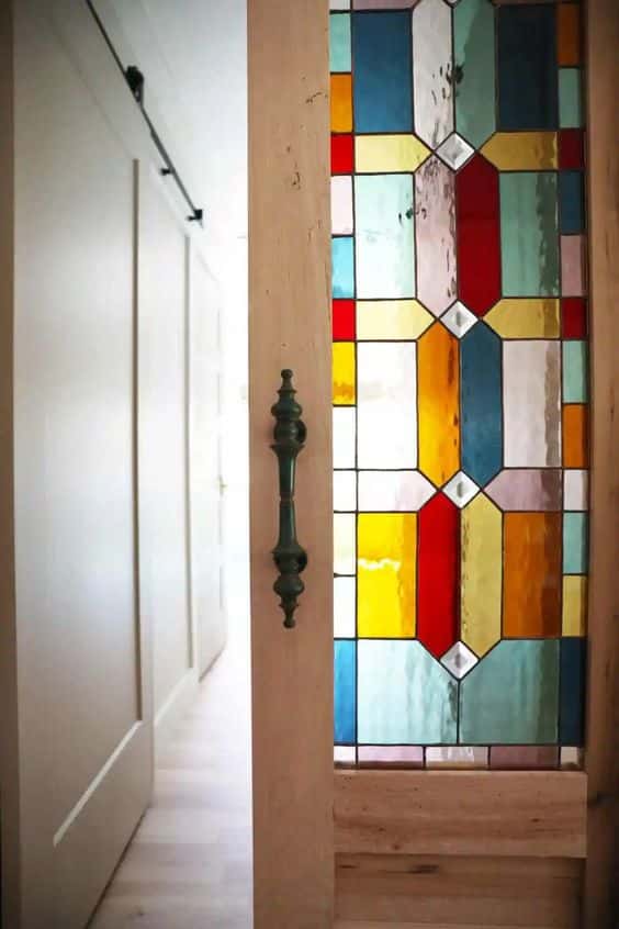 stained glass front door ideas 14