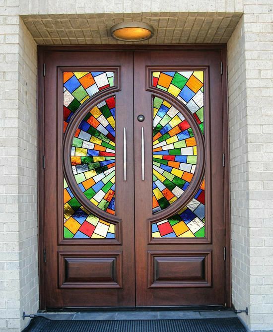 15+ Stained Glass Front Door Ideas