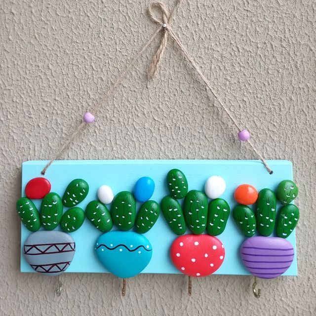 stone cactus decorations 1