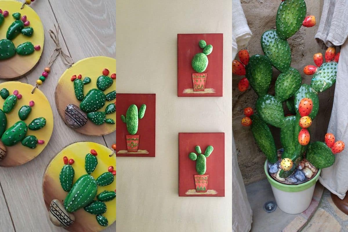 stone cactus decorations 10