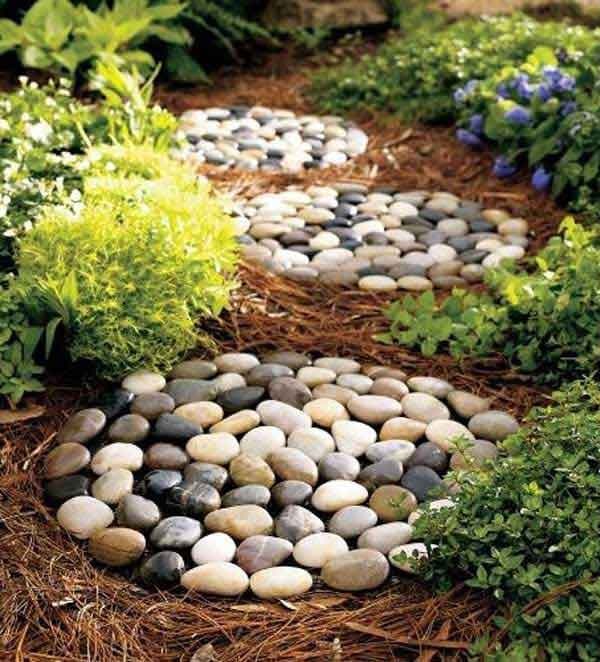 13+ Impressive Stone Decor For Your Garden