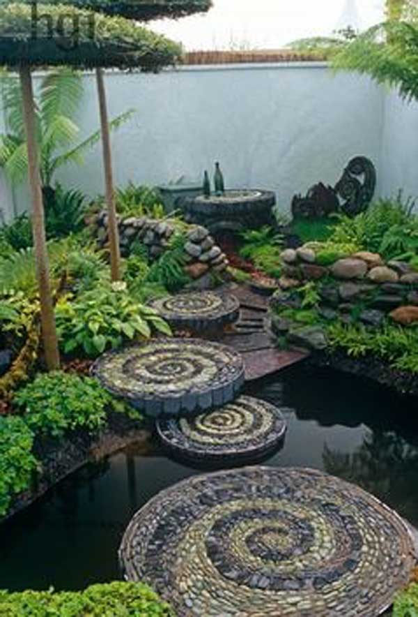 13+ Impressive Stone Decor For Your Garden