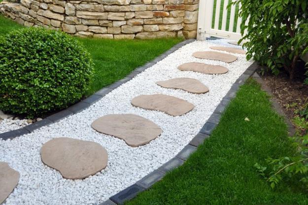 stone walkways garden path design ideas 4