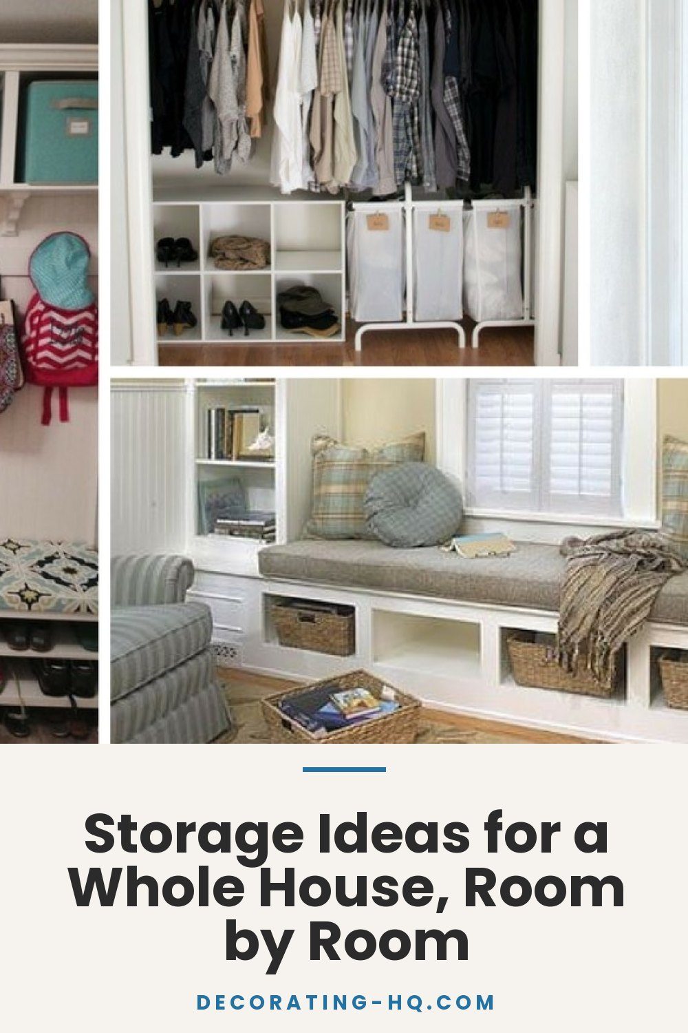 Storage Ideas for a Whole House, Room by Room