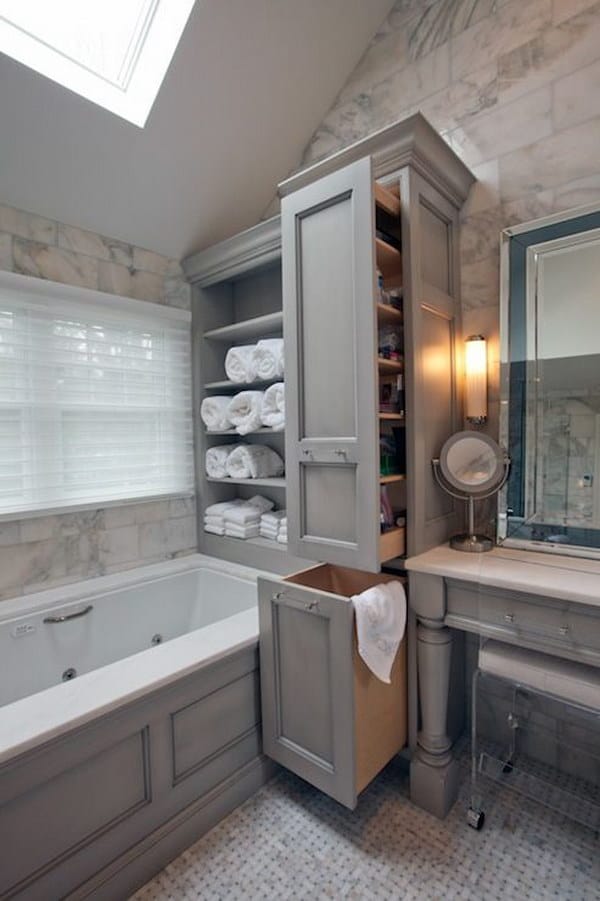 15+ Super Smart Storage Solutions For Small Bathrooms