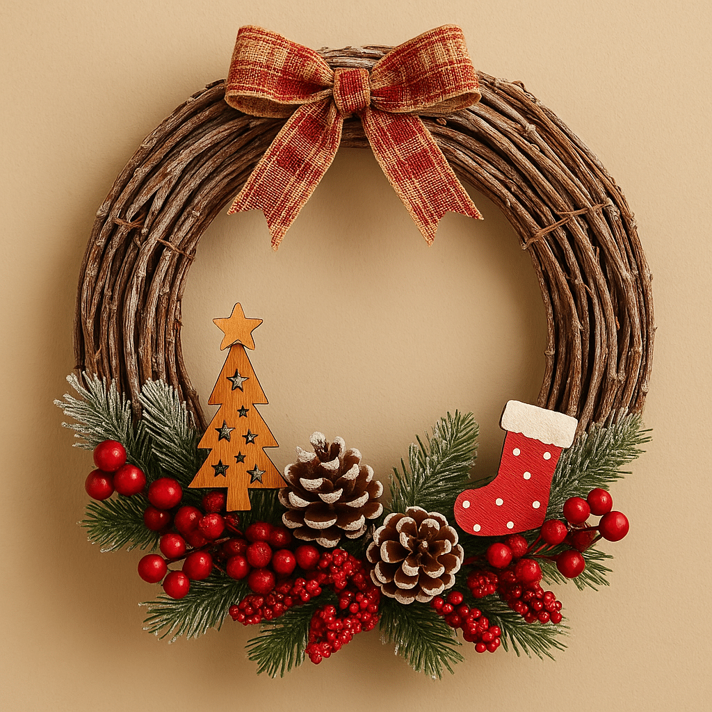 stunning christmas door decor ideas 10