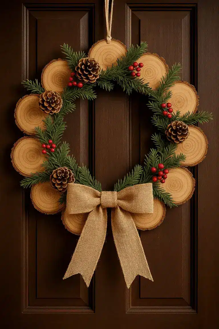 stunning christmas door decor ideas 2