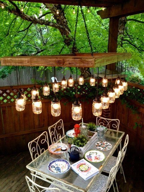 stunning diy outdoor lighting 7