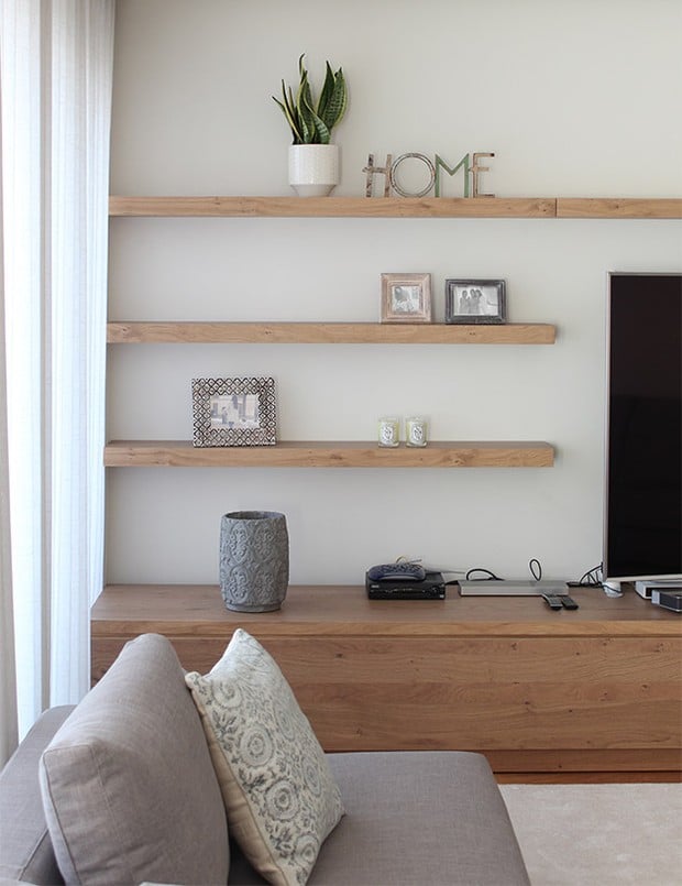 15+ Creative Stylish Floating Shelves