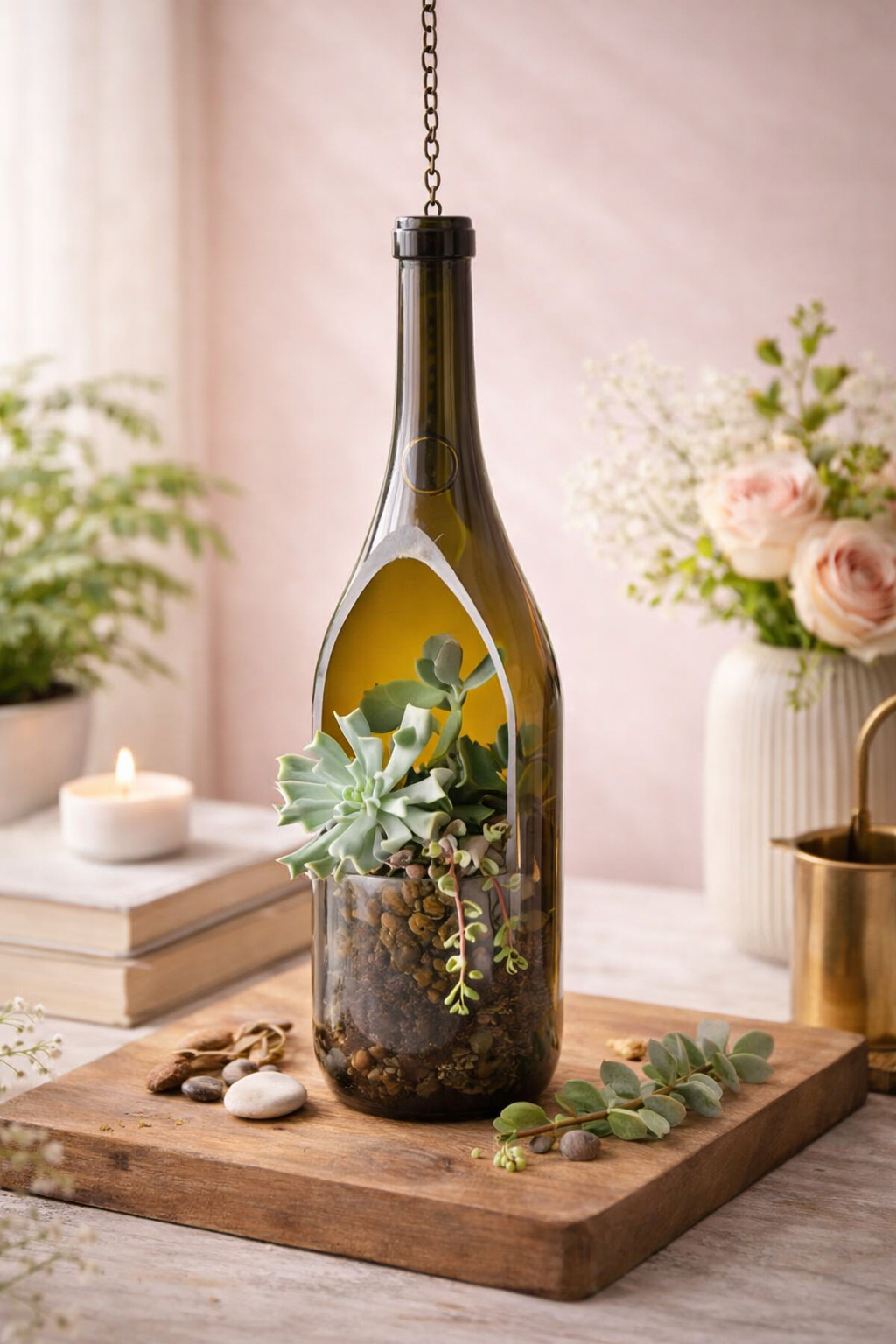Terrariums with Succulents in Glass Bottles: A Unique DIY Terrariums with Succulents in Glass Bottles: A Unique DIY terrariums with succulents in glass bottles