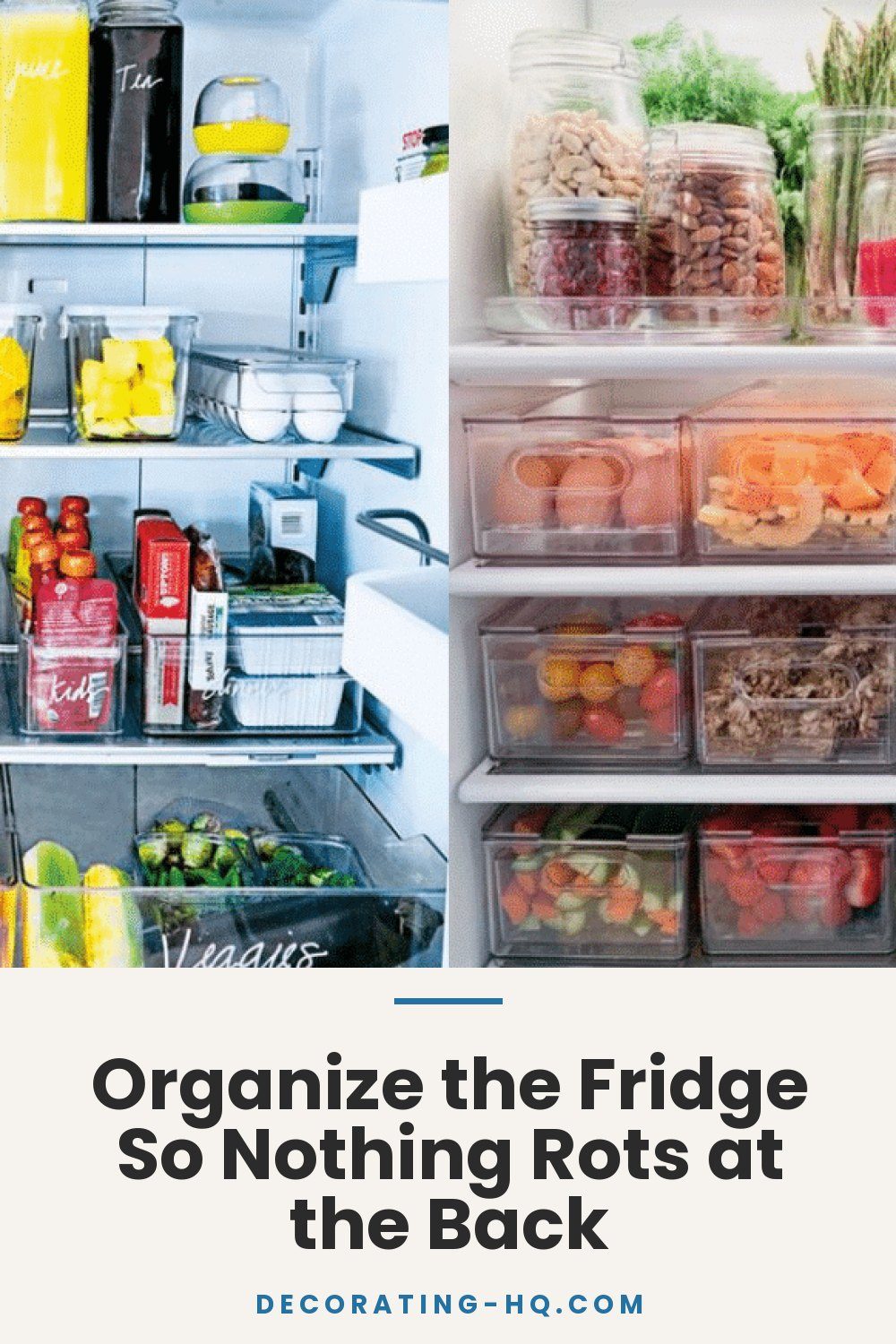 Organize the Fridge So Nothing Rots at the Back