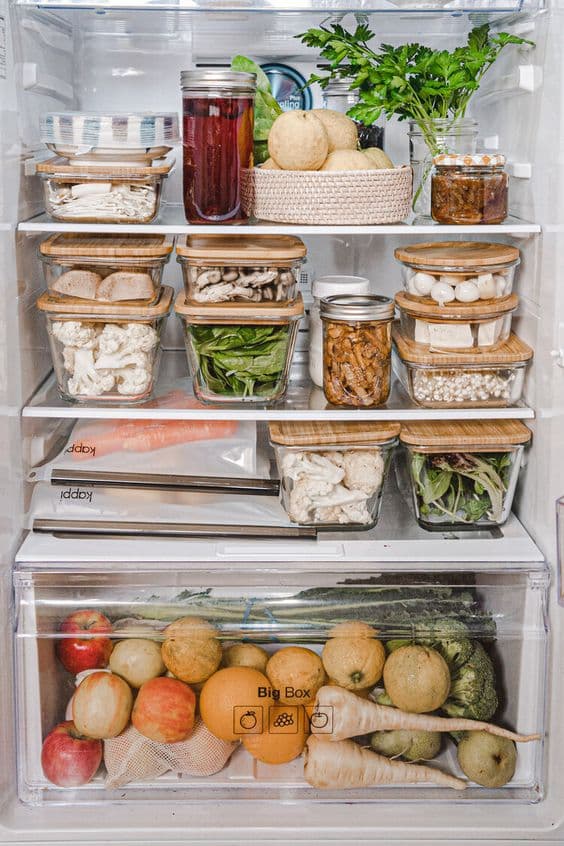 Ideas and many tips for organizing the fridge