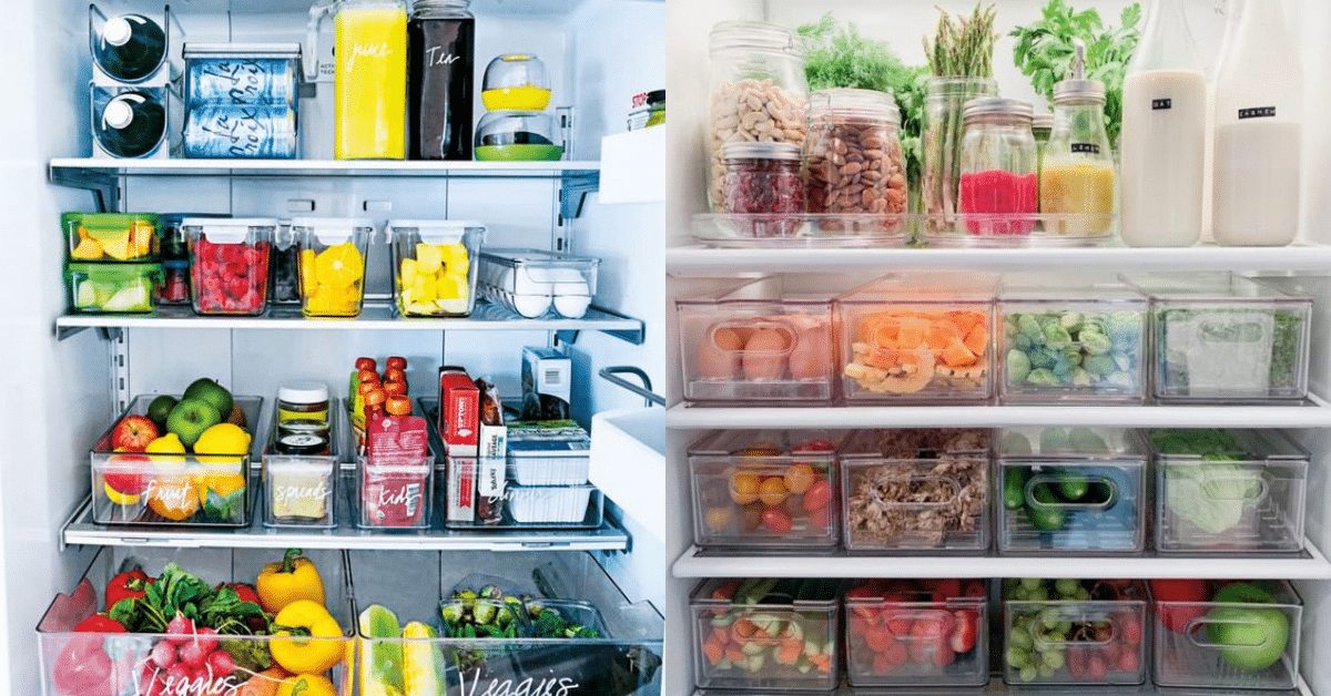tips for organizing the fridge