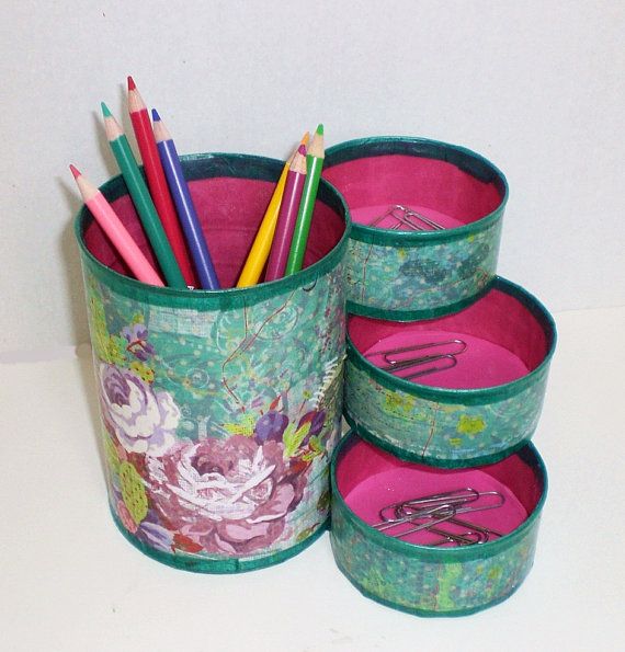 15+ Awesome DIY Ideas To Transform Tin Cans Into Practical Organizers