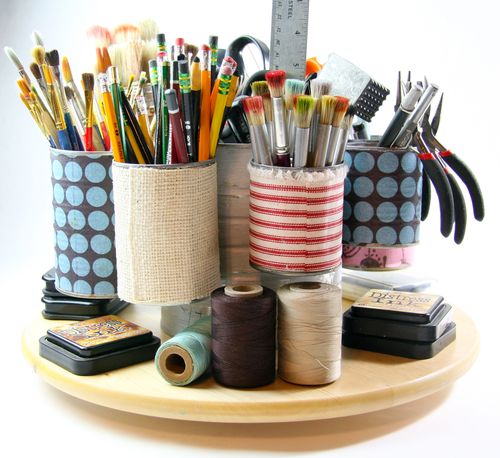 15+ Awesome DIY Ideas To Transform Tin Cans Into Practical Organizers