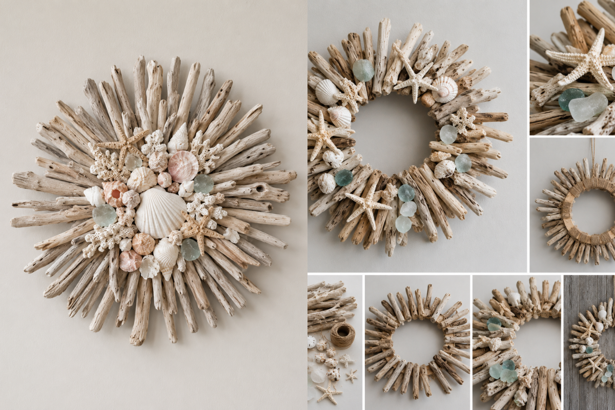 Tree Trunk Garlands and Nautical Motifs for Coastal Decor Tree Trunk Garlands and Nautical Motifs for Coastal Decor tree trunk garlands and nautical motifs 8