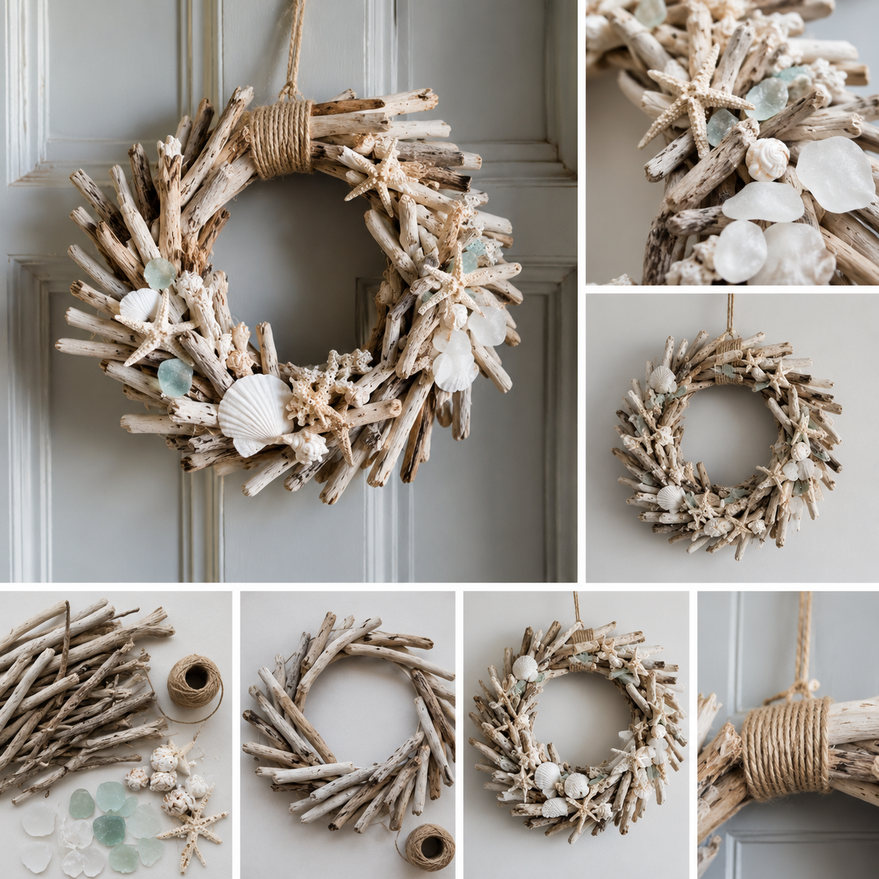 Tree Trunk Garlands and Nautical Motifs for Coastal Decor Tree Trunk Garlands and Nautical Motifs for Coastal Decor tree trunk garlands and nautical motifs 9