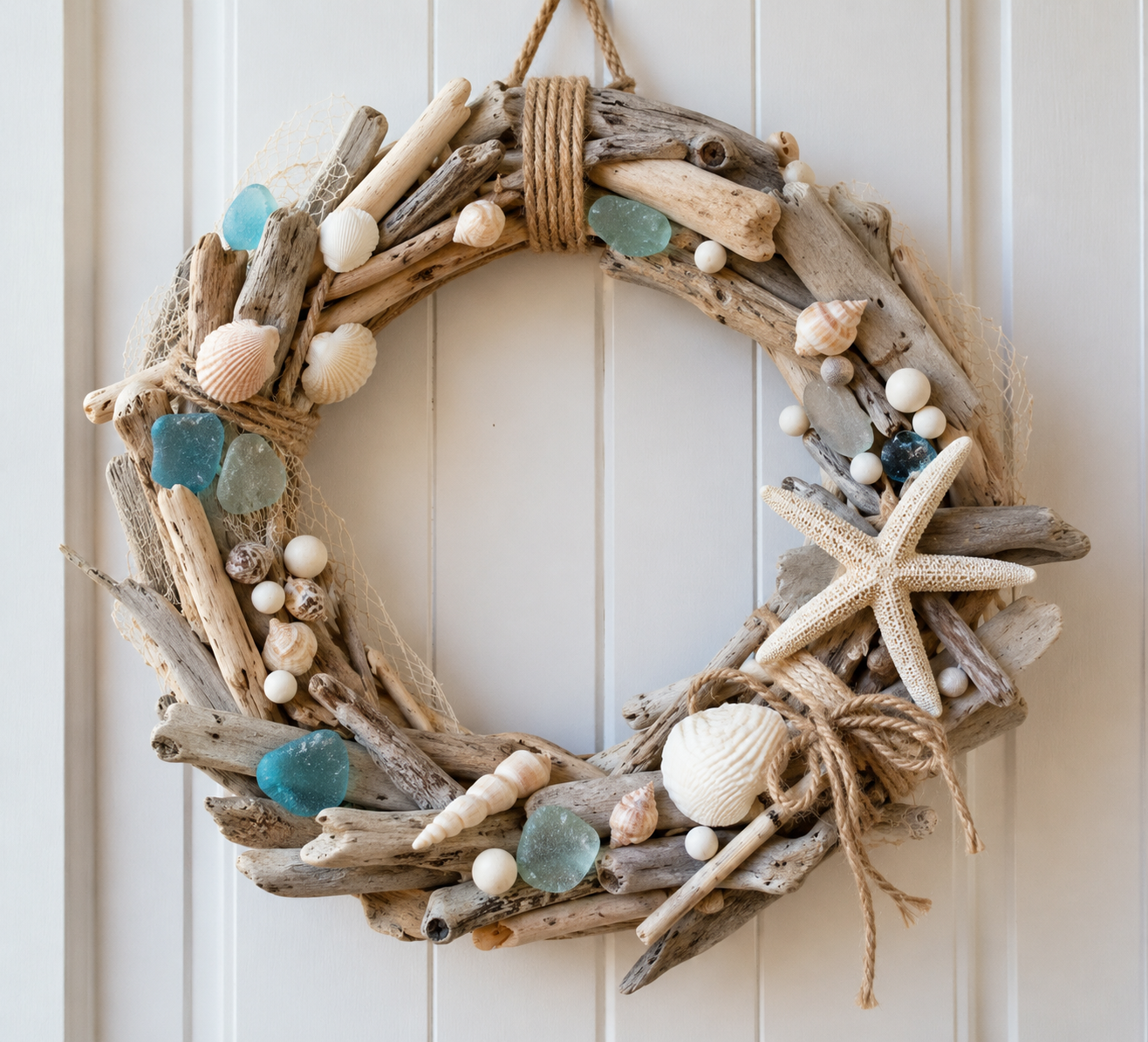 Tree Trunk Garlands and Nautical Motifs for Coastal Decor Tree Trunk Garlands and Nautical Motifs for Coastal Decor tree trunk garlands and nautical motifs