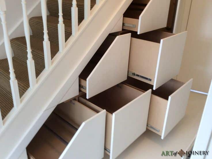 20+ Creative Under Stairs Storage Ideas