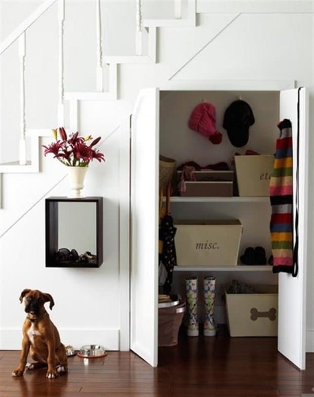 20+ Creative Under Stairs Storage Ideas