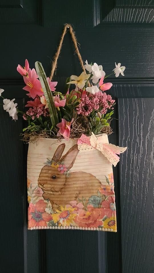 upcycle cans into stunning easter decorations 4