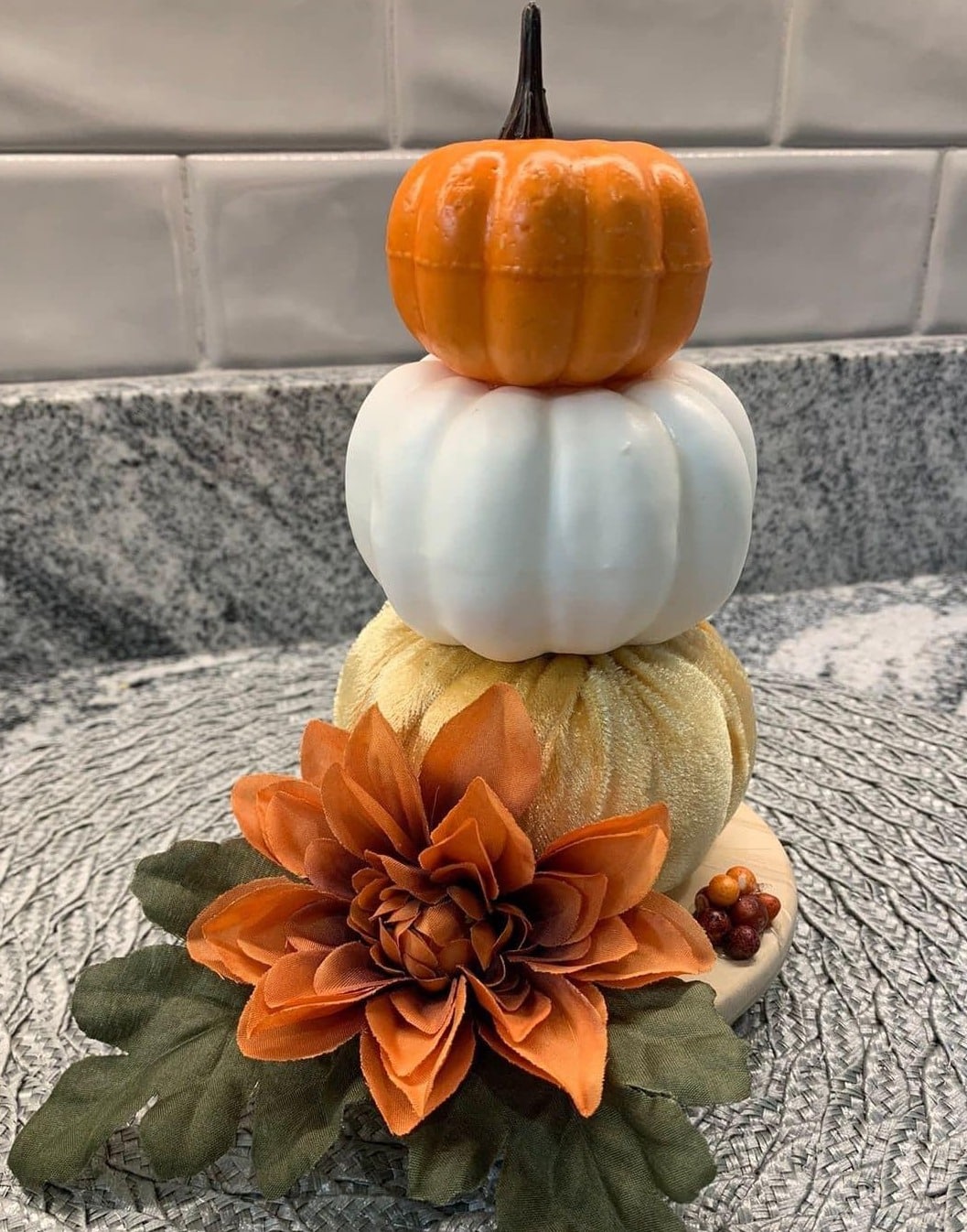 use pumpkins to decorate your home for fall 5