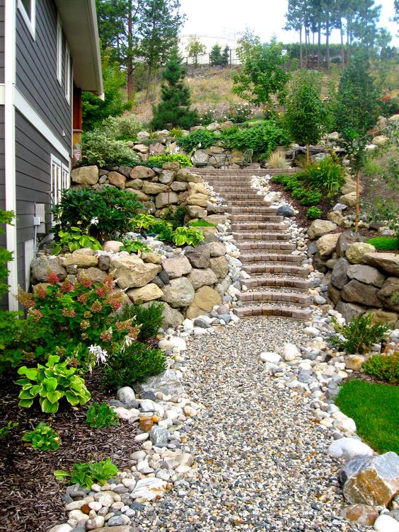 Crafting Garden Stairs with Stones: My Guide