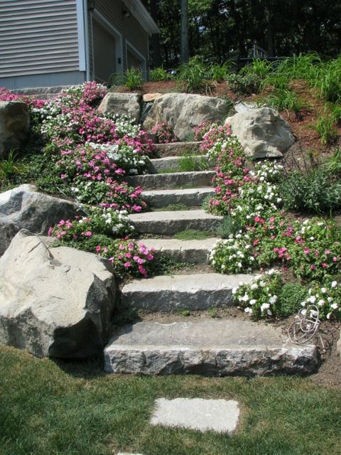 Crafting Garden Stairs with Stones: My Guide