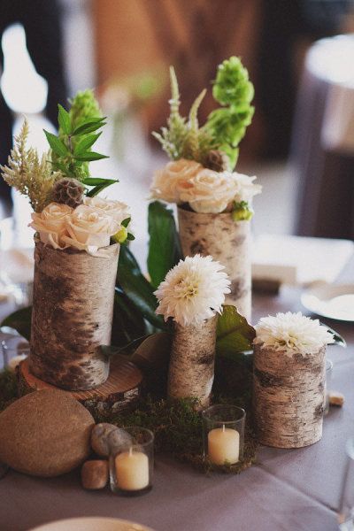 20+ Wonderful Decorative Vases Made From Tree Stump