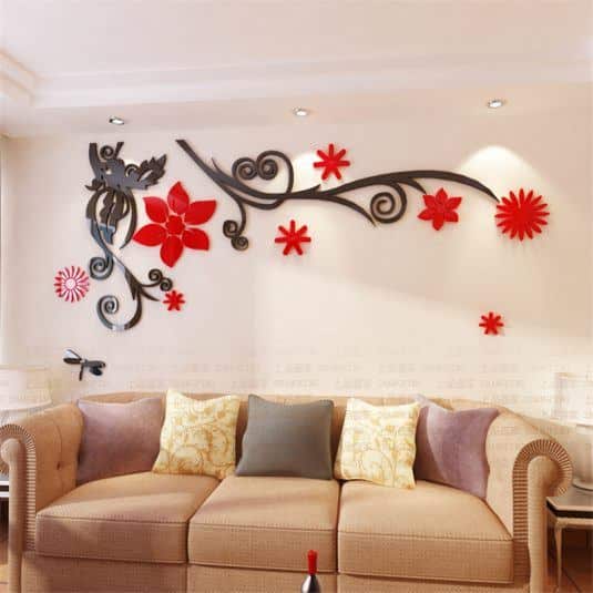 Awesome 3D Wall Stickers For Your Home Decor