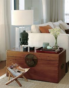 ways to decorate with trunks 10