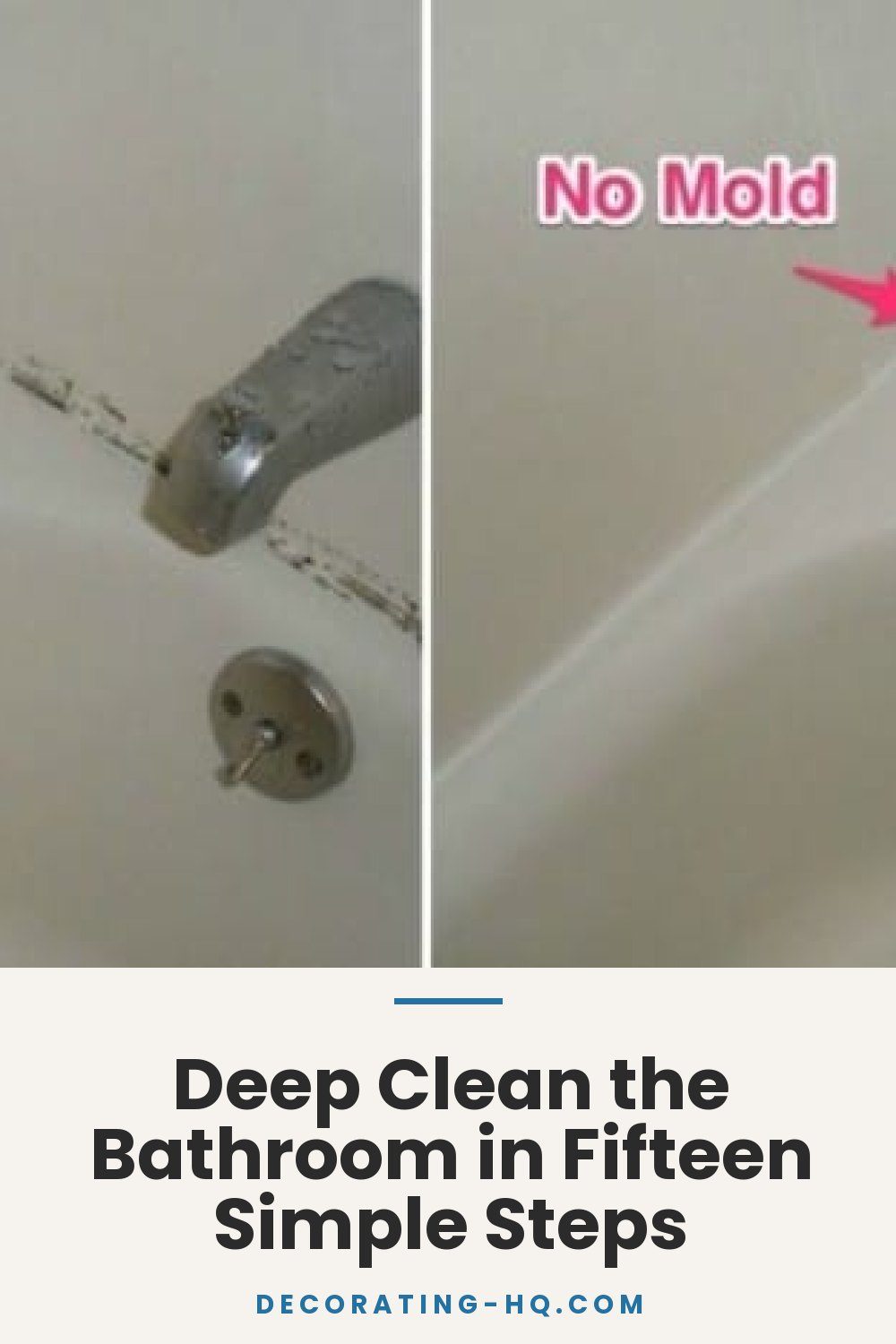 Deep Clean the Bathroom in Fifteen Simple Steps