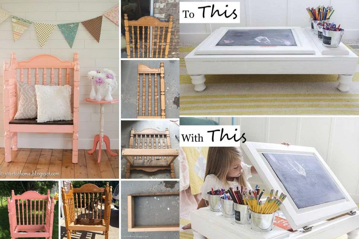 ways to repurpose old furniture 5